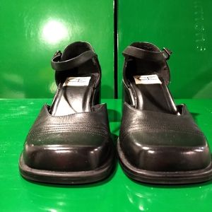 C&E Platform Shoes, Leather Uppers. 7 1/2